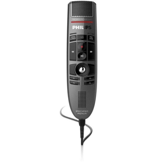 Dictaphone Philips SpeechMike LFH3500 microphone USB réduction de bruit