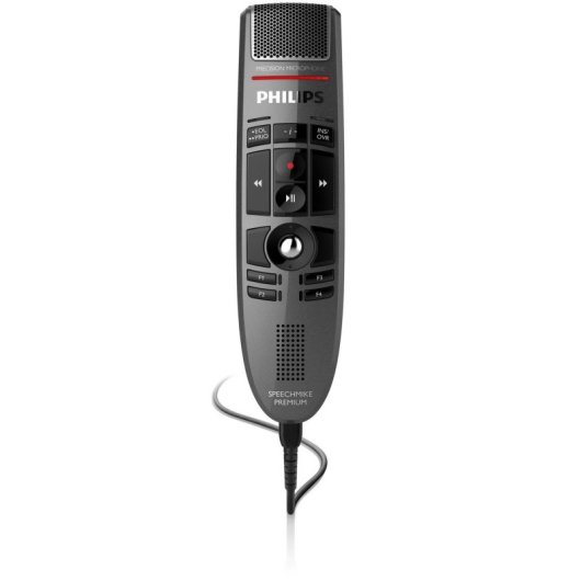 Dictafone Philips SpeechMike LFH3500 USB micro premium filtragem de ruído