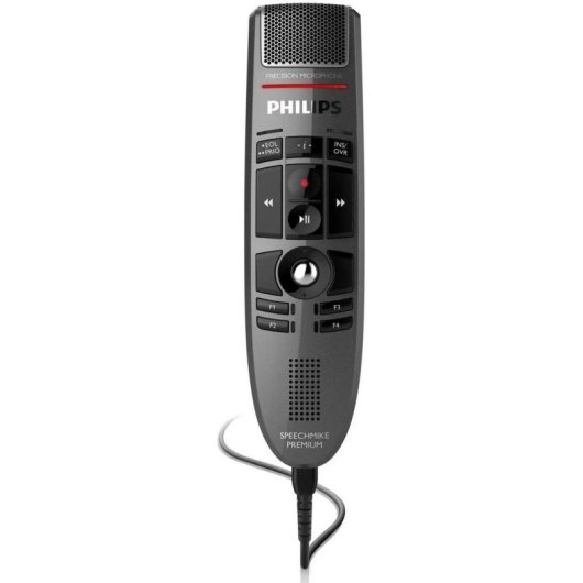 Dictafone Philips SpeechMike LFH3500 USB micro premium filtragem de ruído