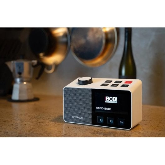 Radio Kenwood CR-M70DAB-W portable Bluetooth 5.3 écran couleur 4,3"