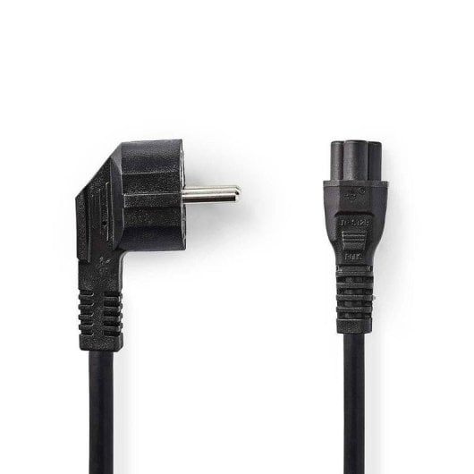 Cable de alimentación Nedis CEGL10100BK30 3 m enchufe tipo F a IEC C5 negro