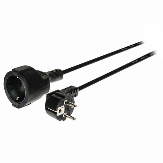 Cable de extensión Nedis CEGL10230BK50 5 m tipo C negro PVC
