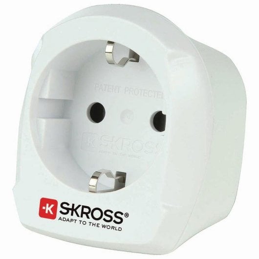 Régua de tomadas Skross 1.500230-E 1 tomada Adaptador Europa para Reino Unido 3250 W