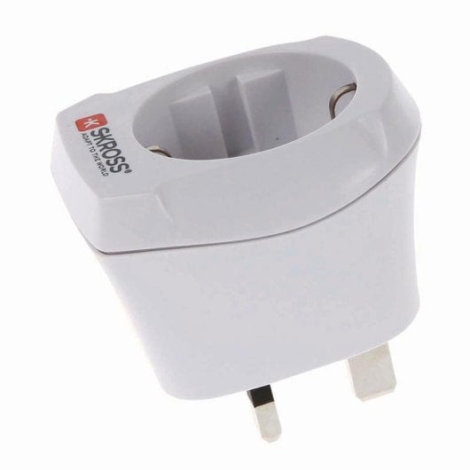 Régua de tomadas Skross 1.500230-E 1 tomada Adaptador Europa para Reino Unido 3250 W