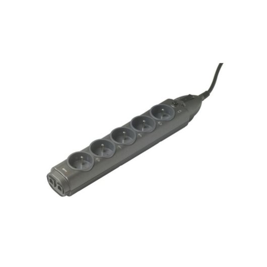 Multiprise Infosec S5 LAN 5 prises Protection RJ45 1,8 m avec interrupteur enfant
