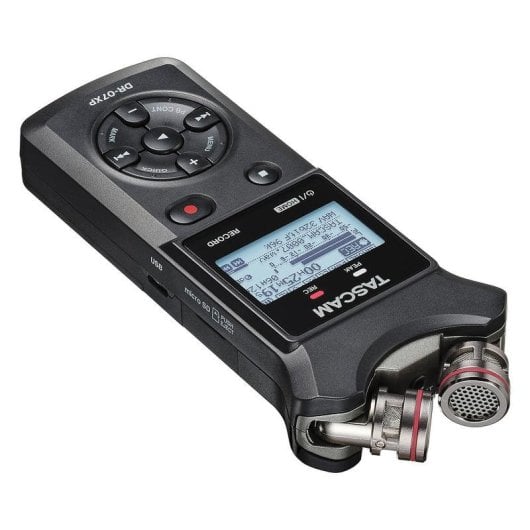 Enregistreur audio Tascam DR-07XP stéréo 96 kHz 32 bits USB-C Micro SD