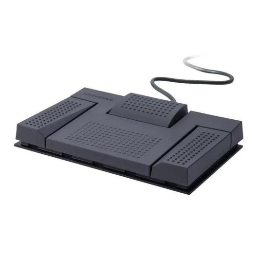 Pedaliera di trascrizione OM System RS28N USB 3 pedali antracite professionale
