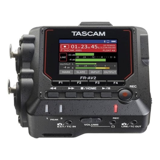 Enregistreur audio Tascam FR-AV2 2 pistes 32 bits compact Bluetooth XLR microSDXC