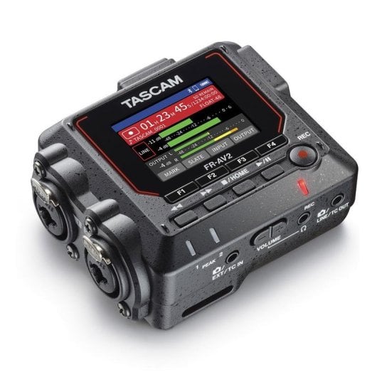 Enregistreur audio Tascam FR-AV2 2 pistes 32 bits compact Bluetooth XLR microSDXC