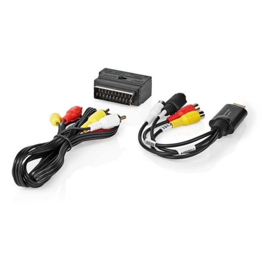Video-Digitizer Nedis VGRRU101BK USB 2.0 852x480 S-Video SCART