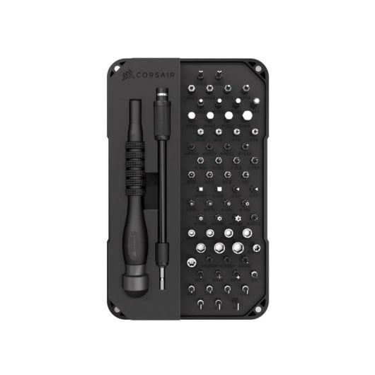 Support pour embouts Corsair CC-9310003-WW 65 pièces poignée magnétique