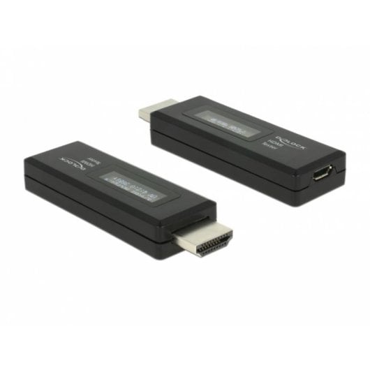 Tester HDMI DeLock 63327 con Display OLED massimo 4K 60Hz USB