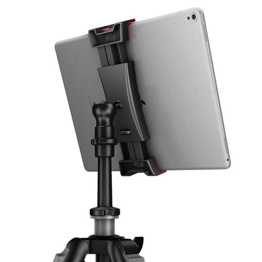 Soporte para tablet IK Multimedia IKLIP 3 VIDEO giro 360º para trípode 7-12,9"