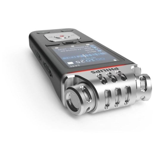 Enregistreur audio Philips DVT8115 8GB Wi-Fi Micro 360° Haute Résolution