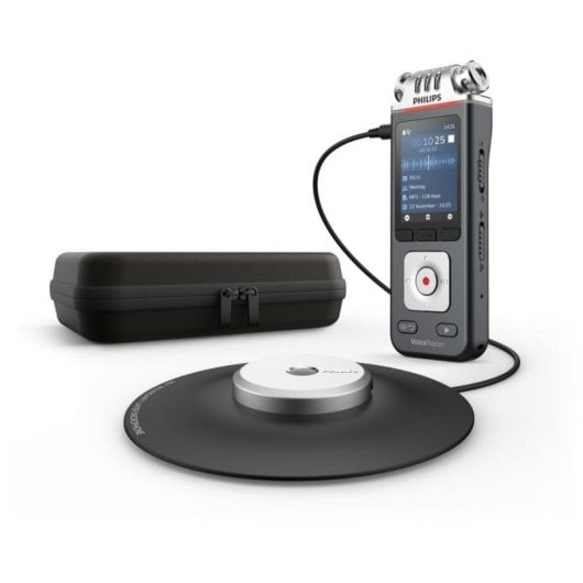 Enregistreur audio Philips DVT8115 8GB Wi-Fi Micro 360° Haute Résolution