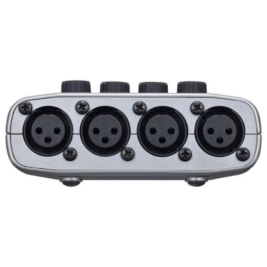 Enregistreur audio Zoom PodTrak P4 4 entrées XLR 4 sorties casque USB-C SDXC