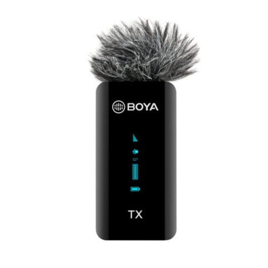 Microfono Boya BY-XM6-S1 wireless 3,5 mm omnidirezionale OLED portatile