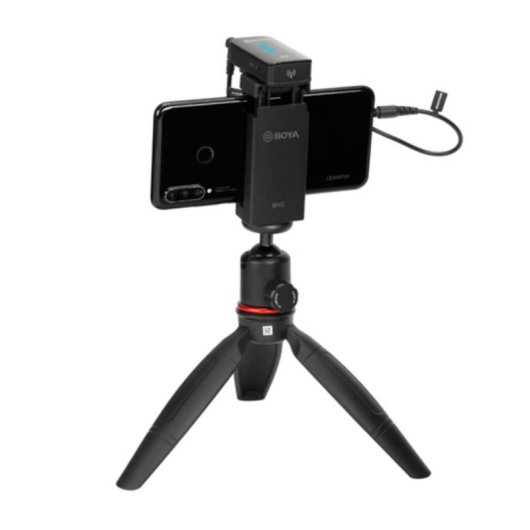 Microfono Boya BY-XM6-S1 wireless 3,5 mm omnidirezionale OLED portatile
