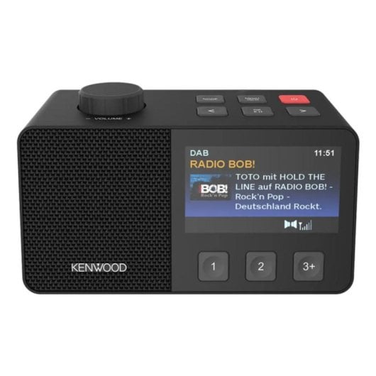 Radio Kenwood CR-M70DAB-B Portable Stéréo DAB+ FM Bluetooth Écran 4,3" 5W USB Type-C