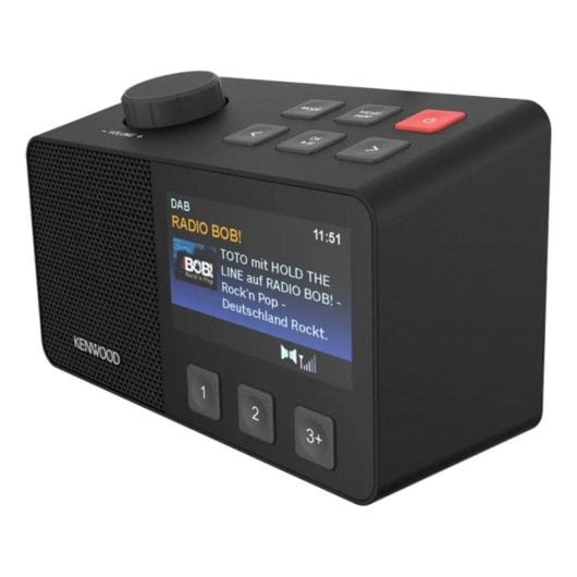 Radio Kenwood CR-M70DAB-B Portable Stéréo DAB+ FM Bluetooth Écran 4,3" 5W USB Type-C