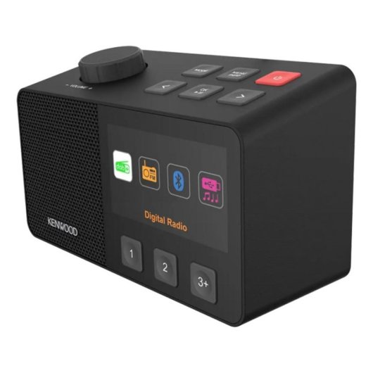 Radio Kenwood CR-M70DAB-B Portable Stéréo DAB+ FM Bluetooth Écran 4,3" 5W USB Type-C