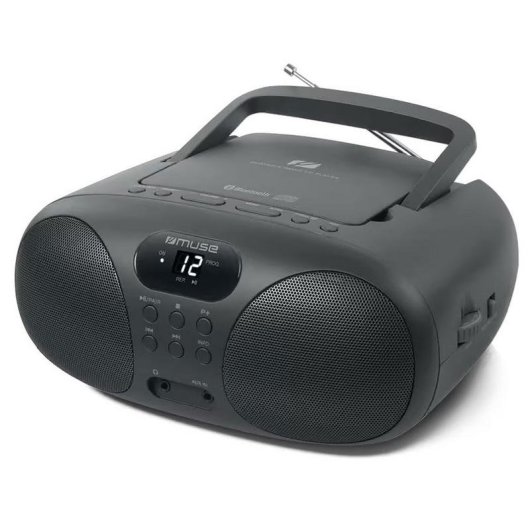 Radio portable Muse MD-208 BT Bluetooth CD FM design compact