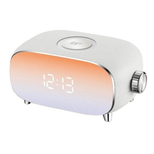 Radio-réveil CGV Alba Simulateur d'aube programmable 3W 60 stations RGB USB