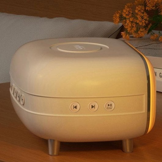 Radio-réveil CGV Alba Simulateur d'aube programmable 3W 60 stations RGB USB