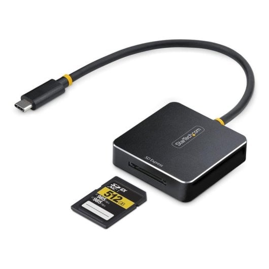 Lecteur de cartes StarTech.com 1B-USB-C-SDE-ADAPTER USB-C SD Express aluminium