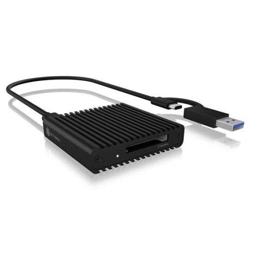 Lettore schede ICY BOX IB-CR404-C31 CFast 2.0 USB 3.2 Gen2 Alluminio Nero