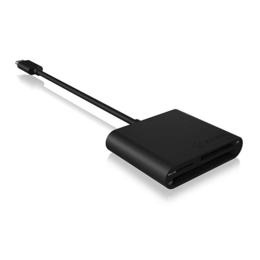 Lettore di schede ICY BOX IB-CR301-C3 USB-C 5000 Mbit/s Alluminio
