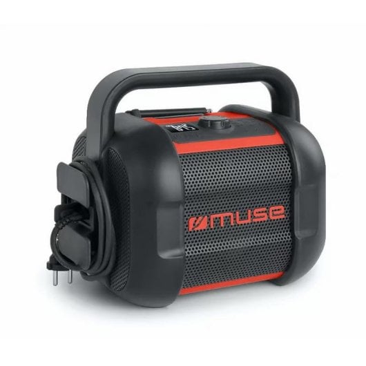 Radio Muse M-968 BTR stéréo Bluetooth, FM, USB-C, NFC, rouge