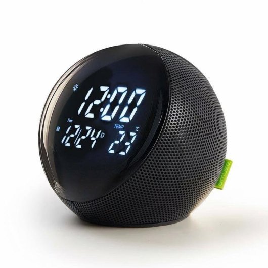 Réveil Radio Muse M-197 BT FM Bluetooth Double Alarme Écran LED 0,9"