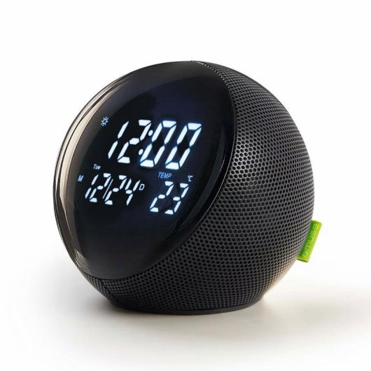 Réveil Radio Muse M-197 BT FM Bluetooth Double Alarme Écran LED 0,9"