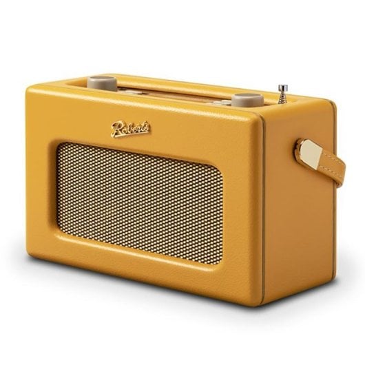 Rádio portátil Roberts Revival iStream 3L Sunburst Yellow Wi-Fi Bluetooth DAB/FM Madeira