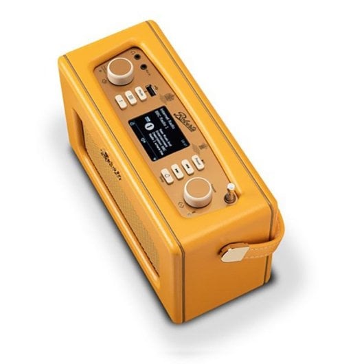 Rádio portátil Roberts Revival iStream 3L Sunburst Yellow Wi-Fi Bluetooth DAB/FM Madeira