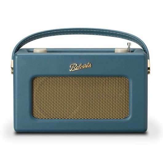 Rádio Roberts Revival iStream 3L Portátil Teal Blue Wi-Fi Bluetooth FM DAB+ Madeira