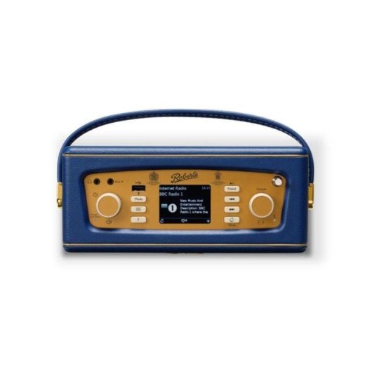 Radio Roberts Revival iStream 3L Bluetooth Wi-Fi DAB+ FM USB Legno Blu