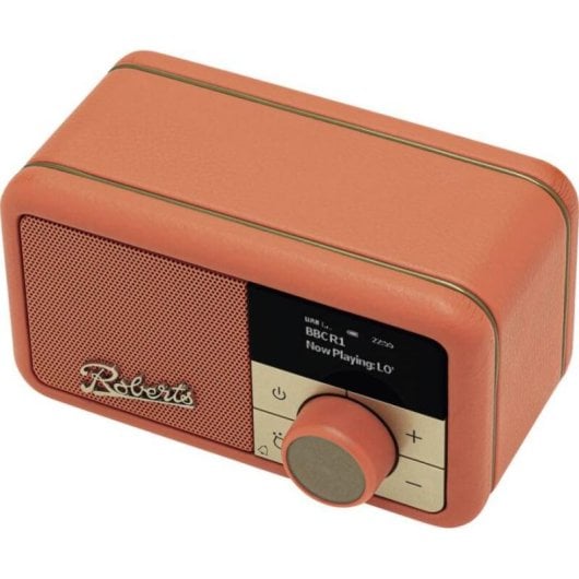 Rádio Portátil Roberts Revival Petite 2 Bluetooth FM DAB+DAB+ Alarme Laranja
