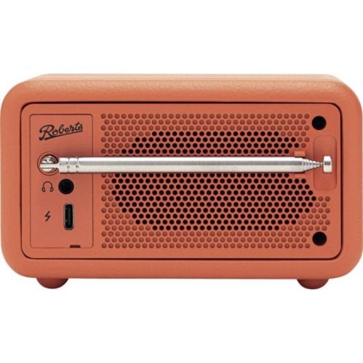Rádio Portátil Roberts Revival Petite 2 Bluetooth FM DAB+DAB+ Alarme Laranja