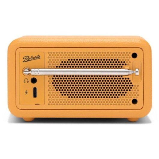 Radio Roberts Revival Petite 2 Jaune Bluetooth DAB/FM Alarme Batterie