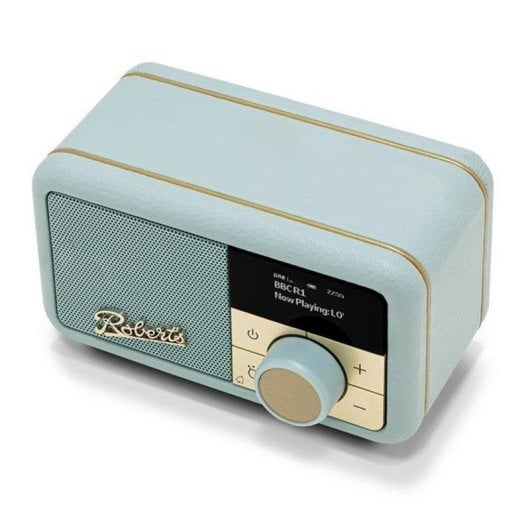 Radio portatile Roberts Revival Petite 2 DAB FM Bluetooth verde con sveglia