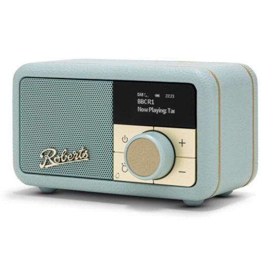 Radio portatile Roberts Revival Petite 2 DAB FM Bluetooth verde con sveglia