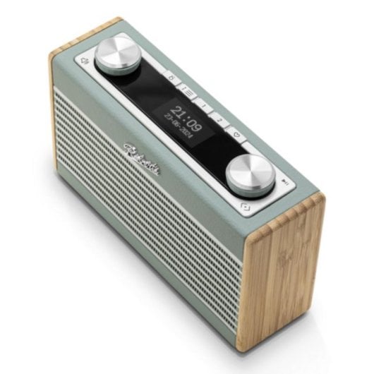 Rádio Roberts Rambler Uno Bluetooth DAB/DAB+ FM Blue/Green portátil