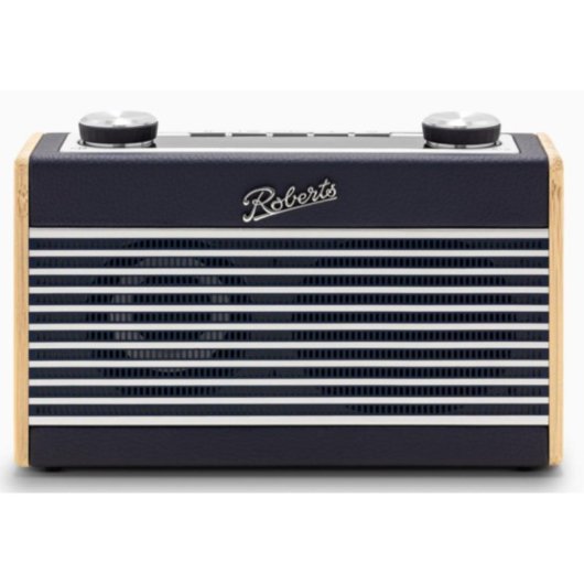 Rádio Roberts Rambler Uno Portátil DAB DAB+ FM Bluetooth Bambu Azul