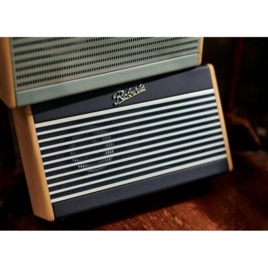 Rádio Roberts Rambler Uno Portátil DAB DAB+ FM Bluetooth Bambu Azul