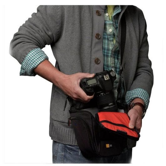 Estojo para Câmara Case Logic DCB-306 Preto Alça Poliéster