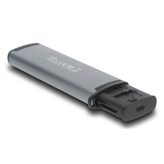 Lettore di schede DeLock 91018 USB 3.2 Gen 1 SD/MicroSD Type-A/Type-C Alluminio