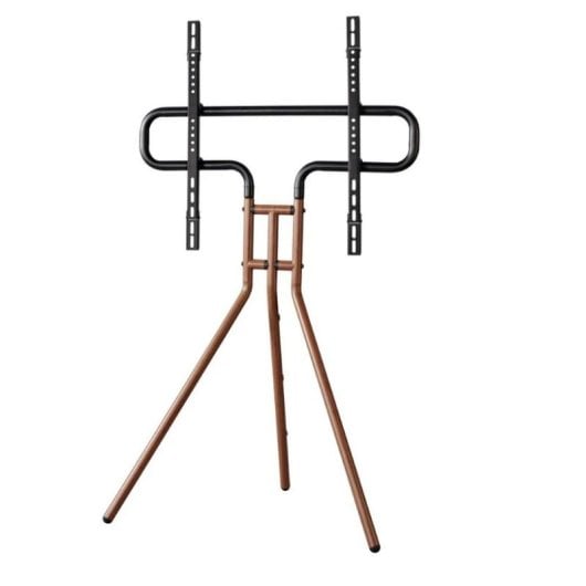 Supporto TV Hama Easel Design 37-75" Altezza regolabile Nero Noce