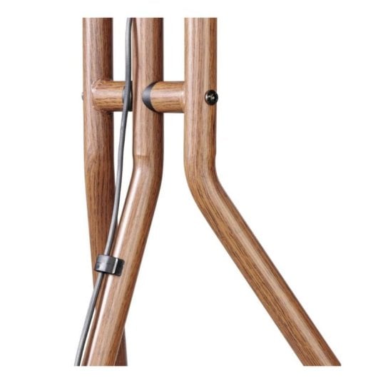 Supporto TV Hama Easel Design 37-75" Altezza regolabile Nero Noce